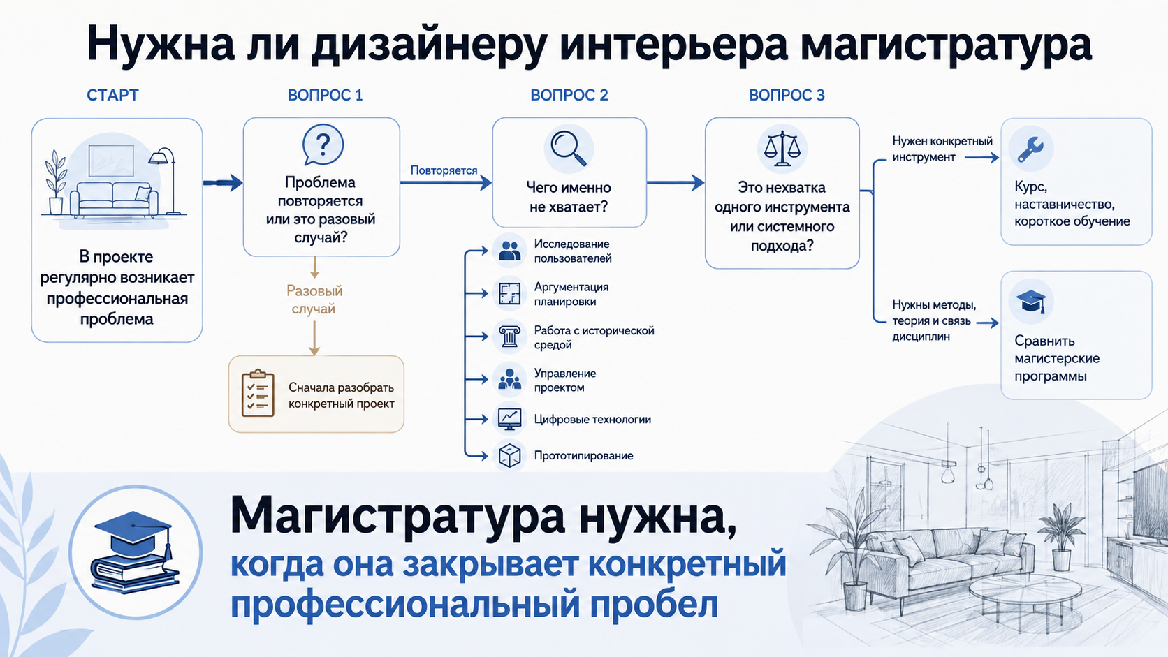Что магистратура способна дать практикующему дизайнеру